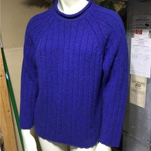 New Carolyn Taylor Blue Sweater